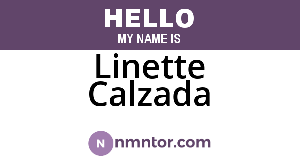 Linette Calzada
