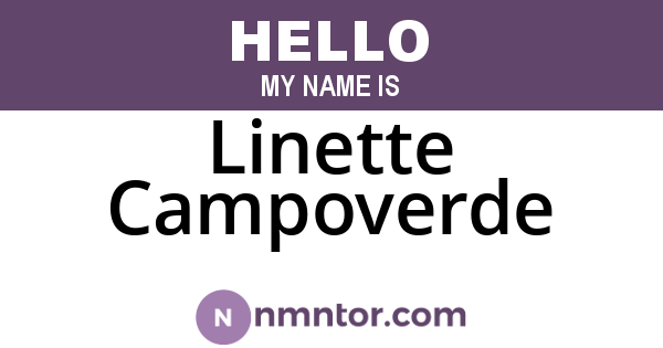 Linette Campoverde