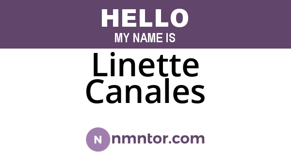 Linette Canales