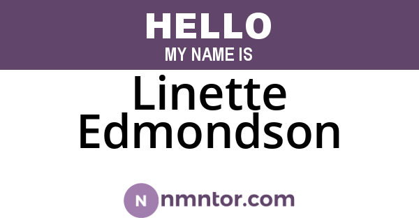 Linette Edmondson