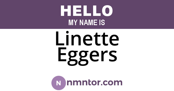 Linette Eggers
