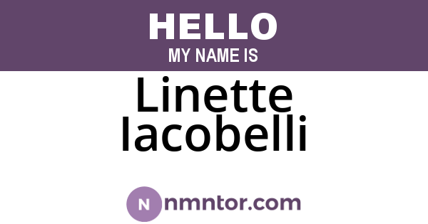 Linette Iacobelli