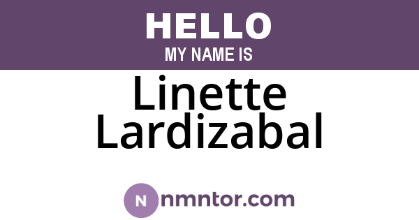 Linette Lardizabal