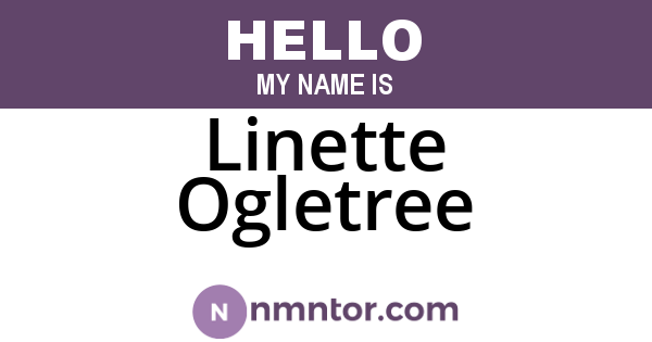 Linette Ogletree