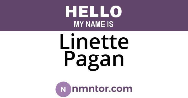 Linette Pagan