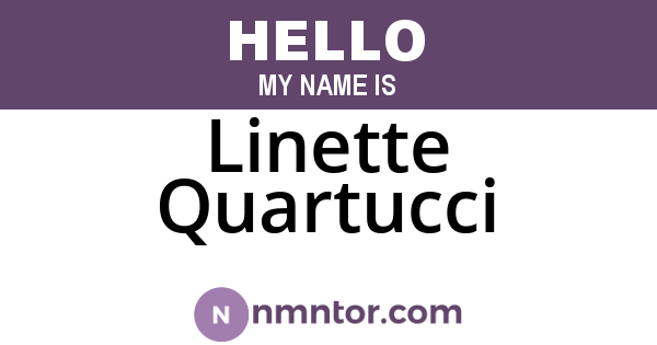 Linette Quartucci