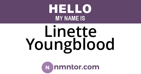 Linette Youngblood