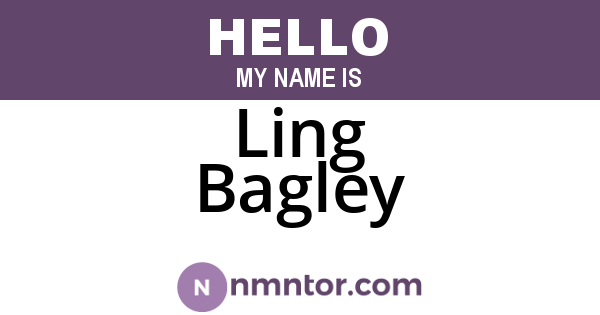 Ling Bagley