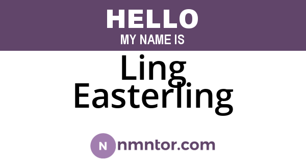 Ling Easterling