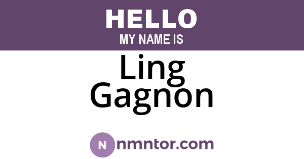 Ling Gagnon