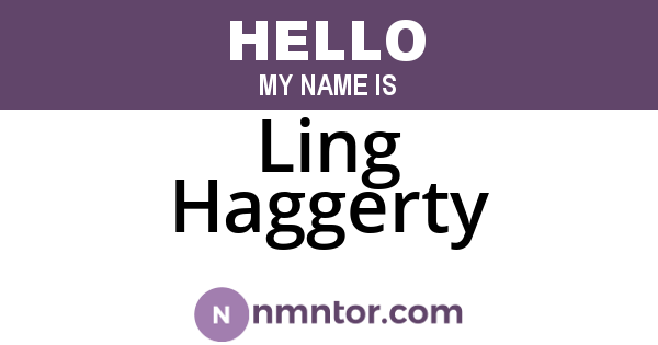 Ling Haggerty