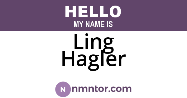Ling Hagler