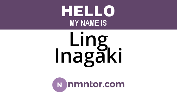 Ling Inagaki