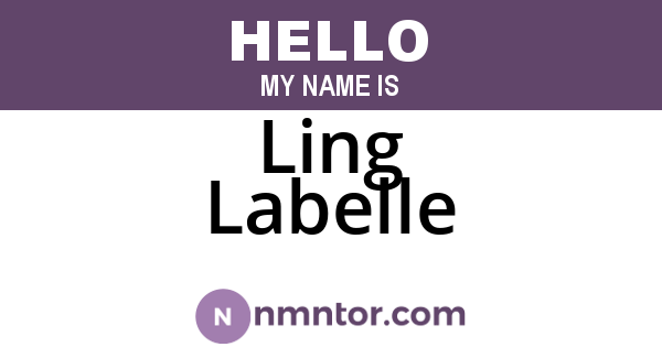 Ling Labelle