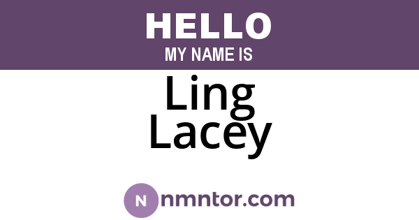 Ling Lacey