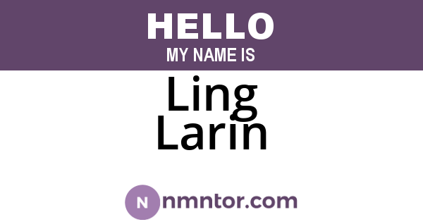 Ling Larin