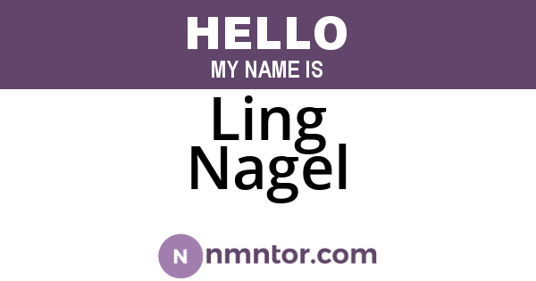 Ling Nagel