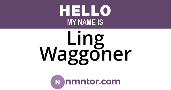 Ling Waggoner
