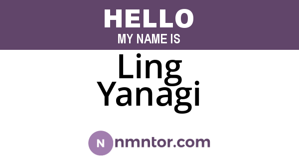 Ling Yanagi