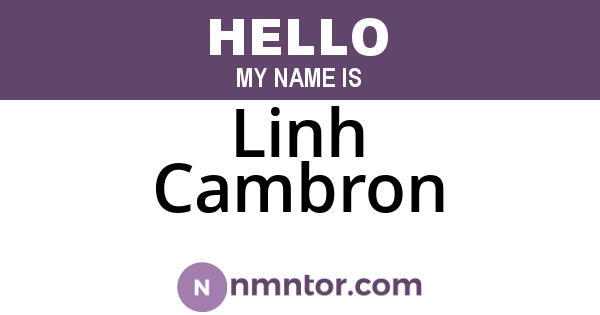 Linh Cambron