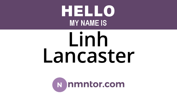 Linh Lancaster