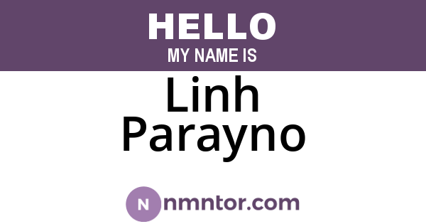 Linh Parayno