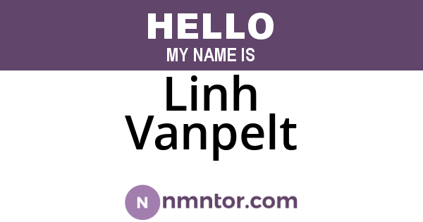Linh Vanpelt