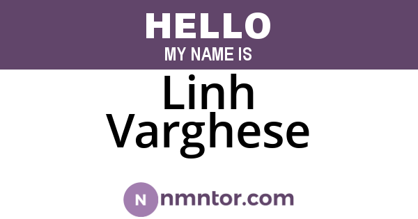 Linh Varghese