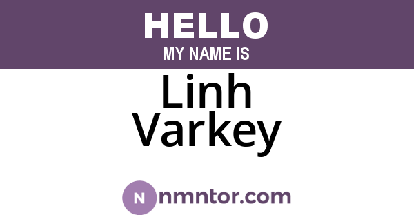 Linh Varkey