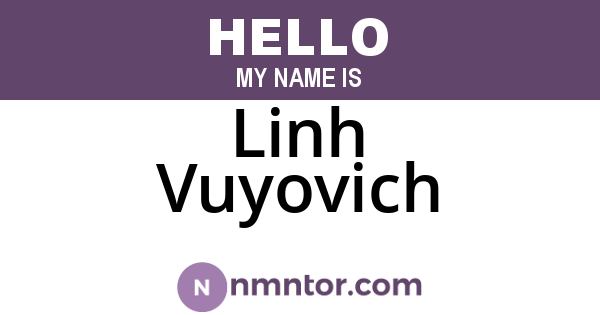 Linh Vuyovich