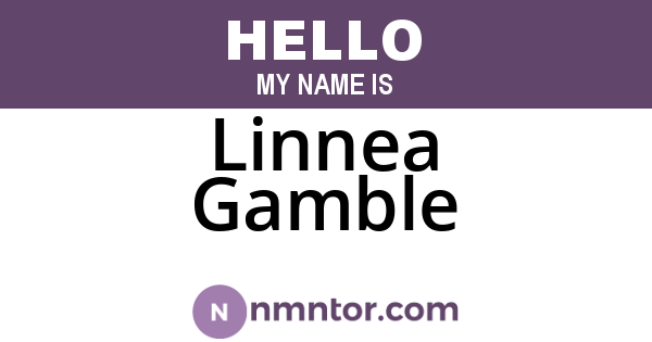 Linnea Gamble