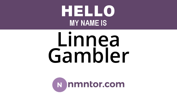 Linnea Gambler