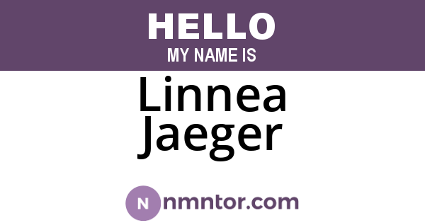 Linnea Jaeger
