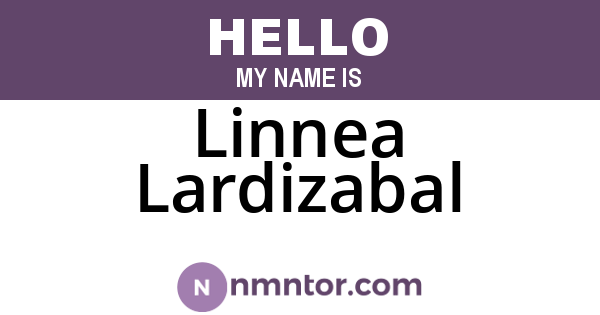 Linnea Lardizabal