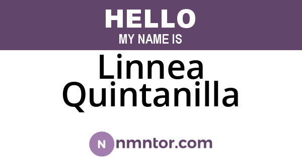 Linnea Quintanilla