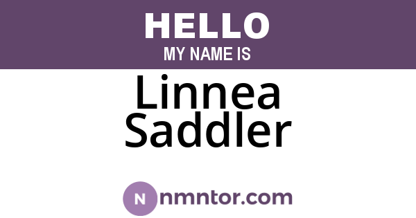Linnea Saddler