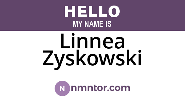 Linnea Zyskowski