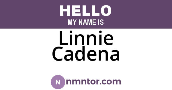 Linnie Cadena