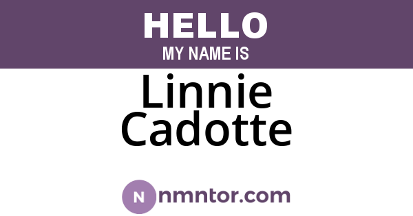 Linnie Cadotte
