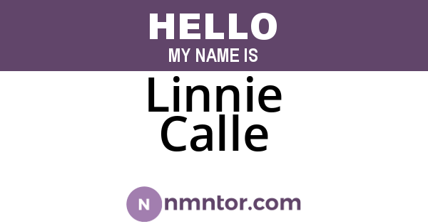 Linnie Calle