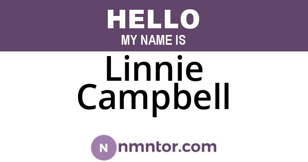 Linnie Campbell