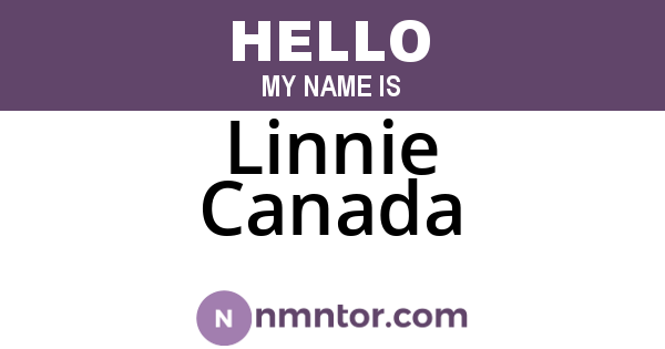Linnie Canada