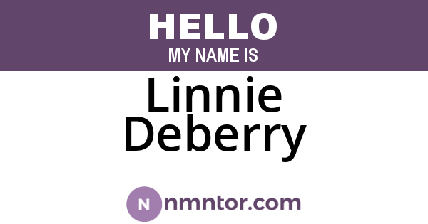 Linnie Deberry