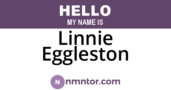 Linnie Eggleston
