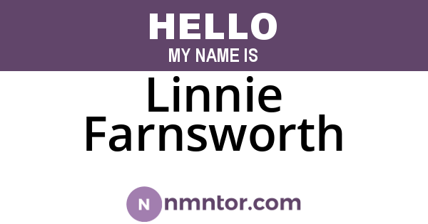 Linnie Farnsworth