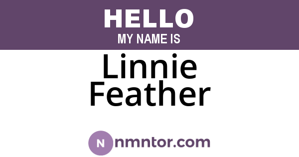 Linnie Feather