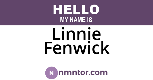 Linnie Fenwick