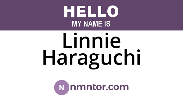 Linnie Haraguchi