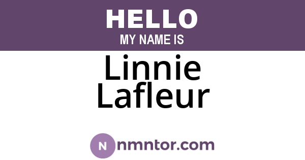 Linnie Lafleur
