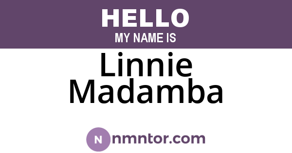 Linnie Madamba